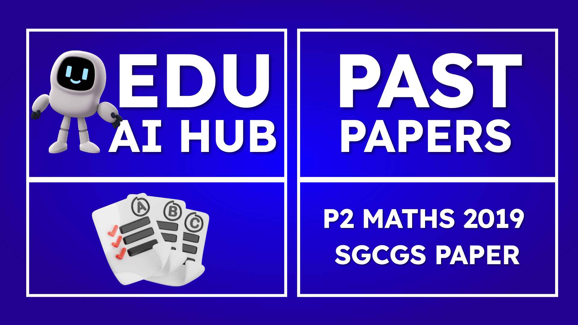 P2 Maths 2019 Singapore Chinese Girls School Paper